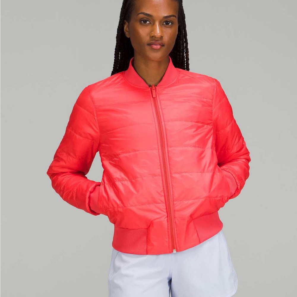 Lululemon Non-Stop Bomber Jacket (Pale Raspberry) - Picture 7 of 14